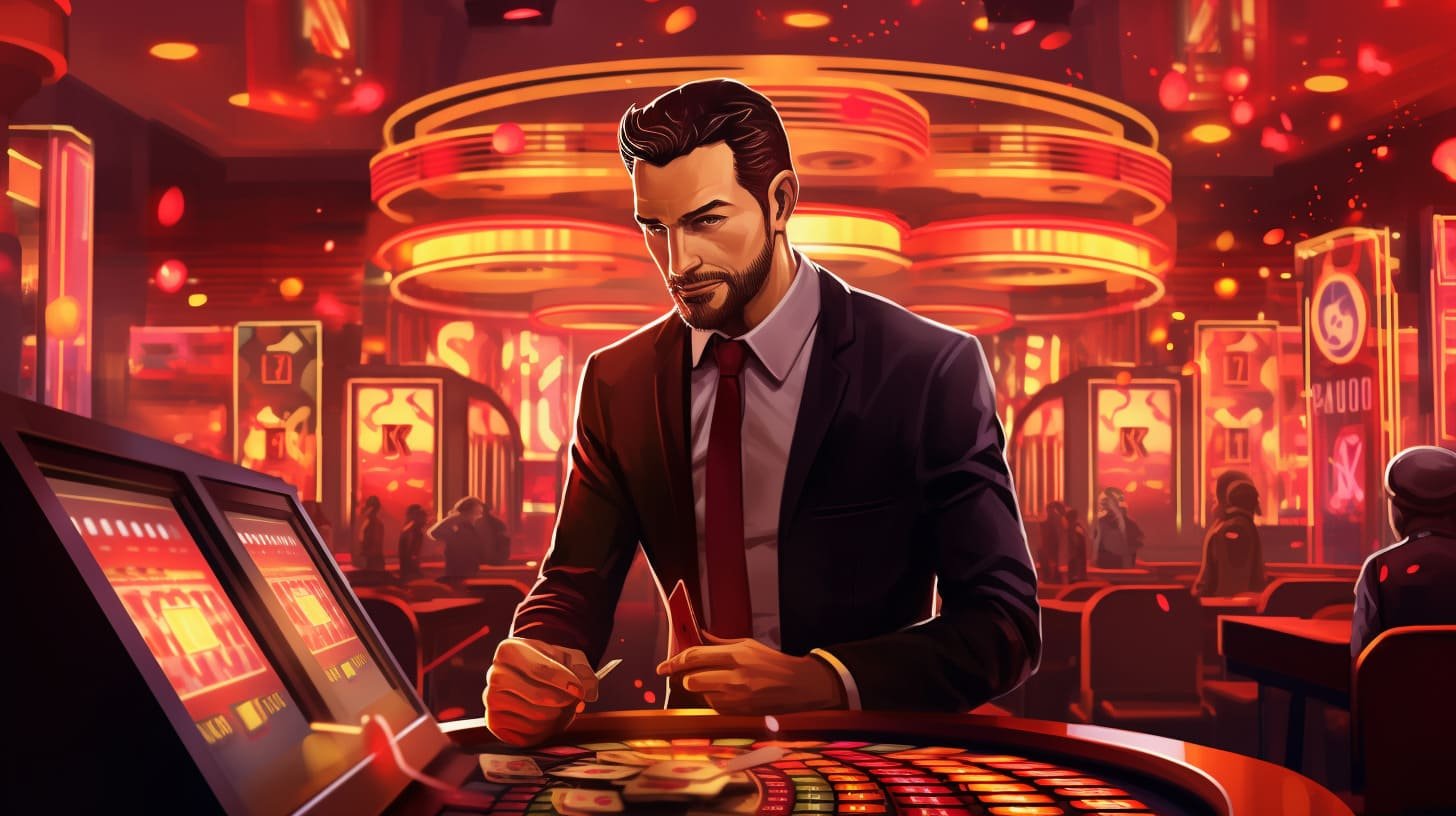 Antarmuka permainan slot Galactic Gems di bonanza88bet menampilkan lima gulungan dengan simbol batu mulia